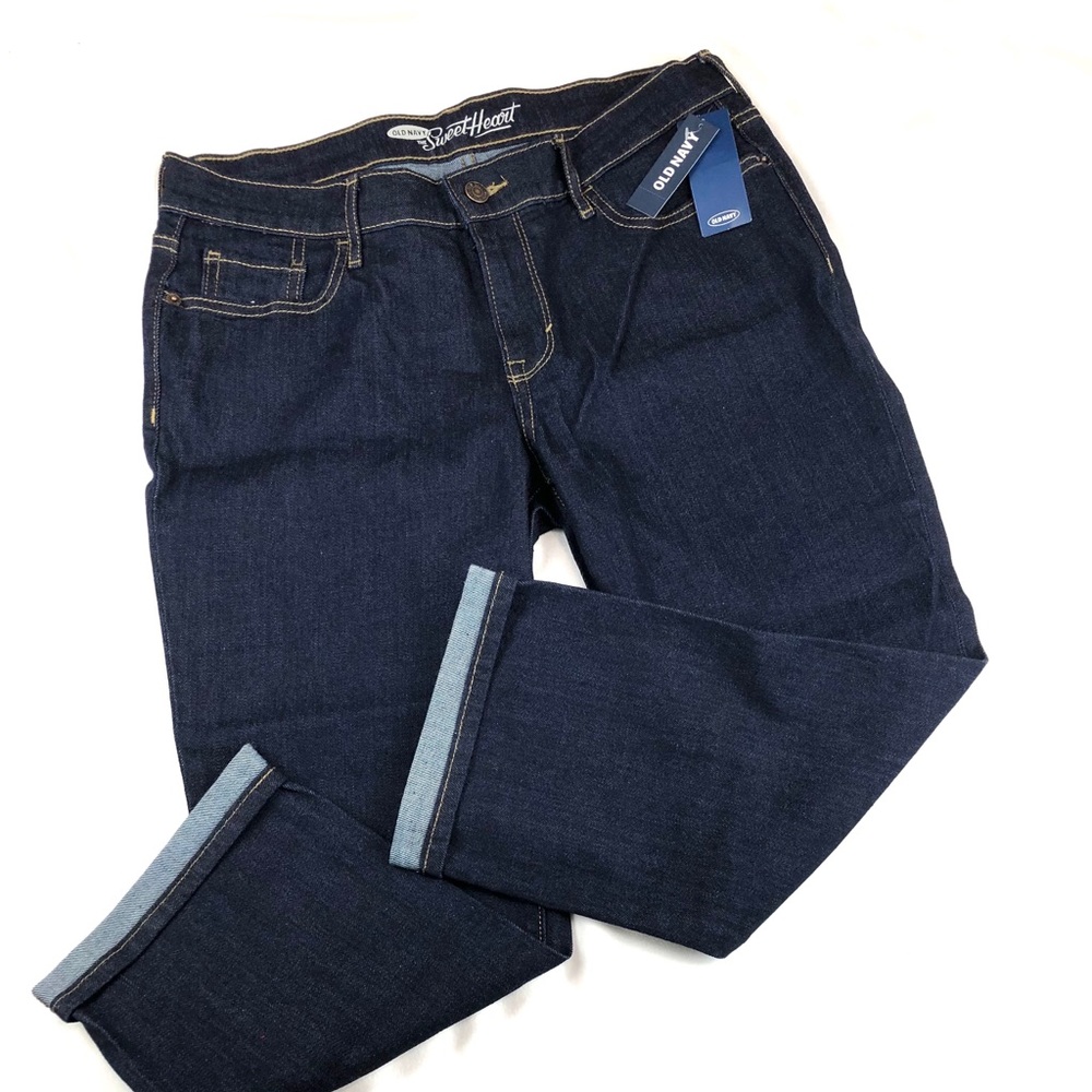 NWT Old Navy Sweetheart Capris, Size 8